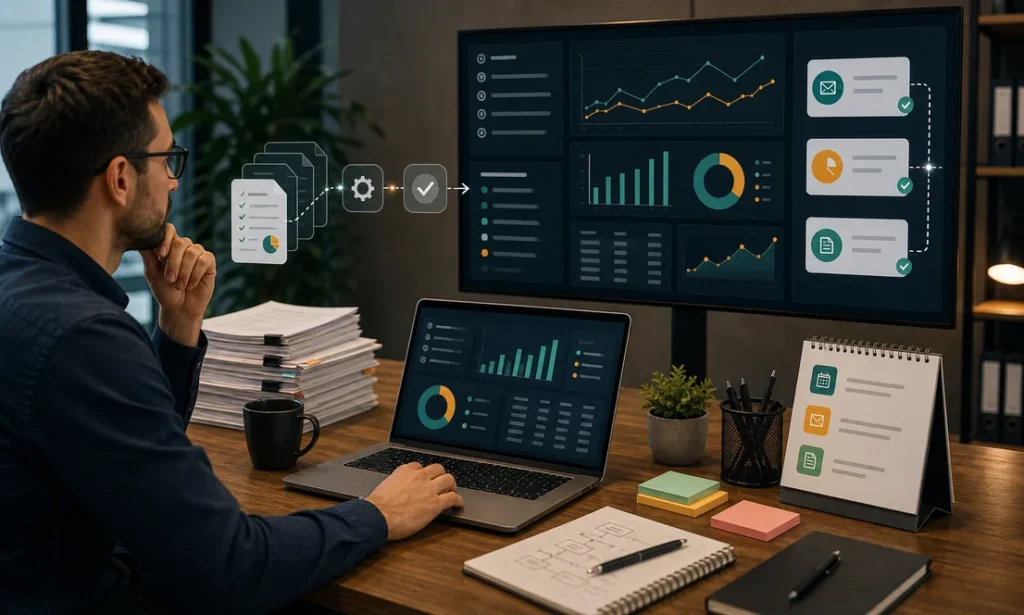 Automatizacion de reportes empresariales con dashboards actualizados