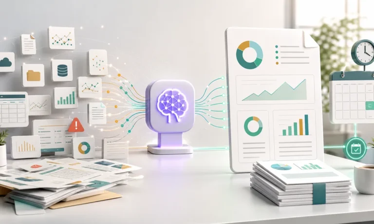 Automatizar reportes con IA: de datos sueltos a resumen semanal