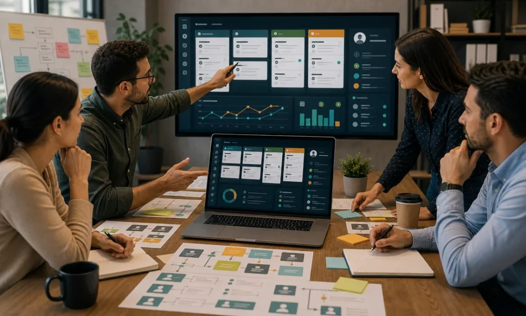 Desarrollo de CRM a medida disenado para el flujo del equipo comercial