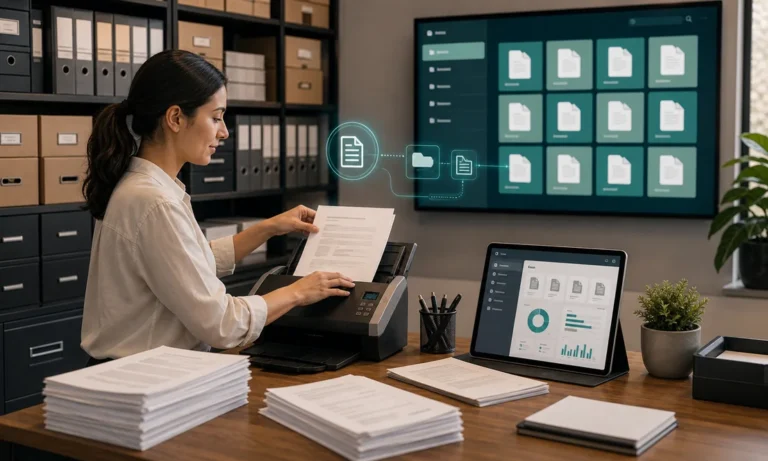 Digitalización de documentos: adiós a los archiveros