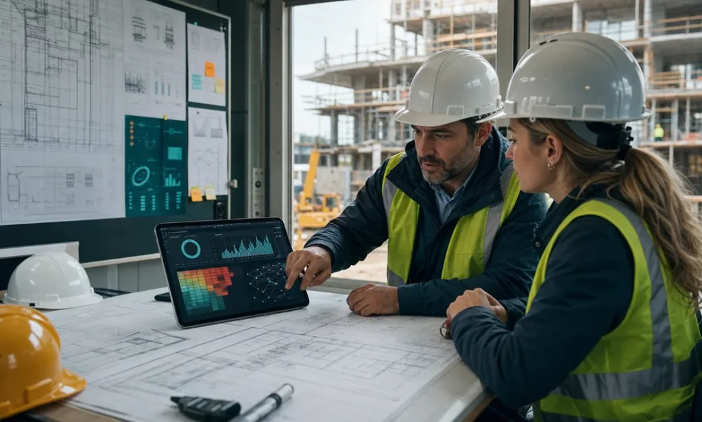 Analitica de IA para presupuestos avances y riesgos de construccion