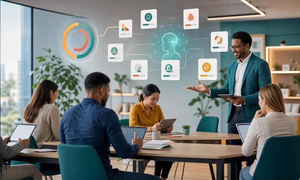 IA para capacitar empleados: cursos que se adaptan a cada quien