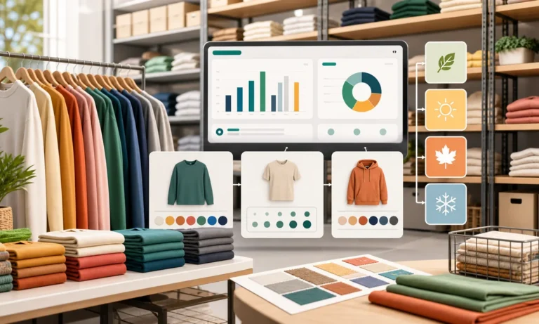 Inventario para tienda de ropa: tallas, colores y temporadas