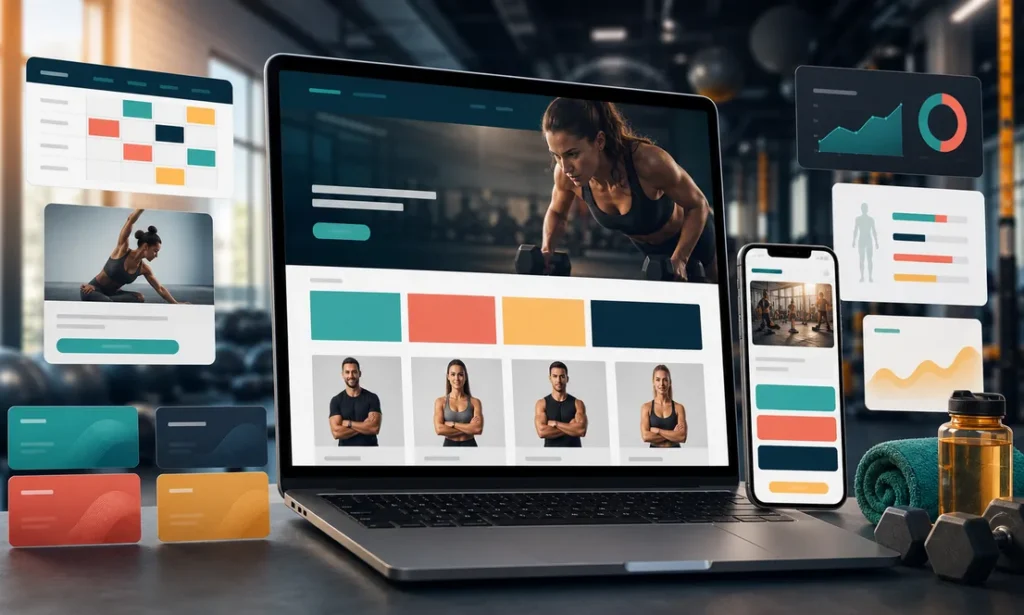 Pagina web para gimnasios