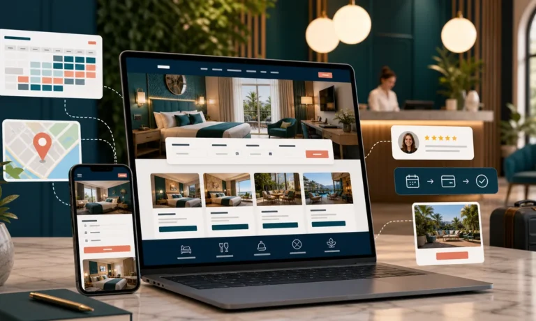 Página web para hoteles y Airbnb: reservas directas sin pagar comisiones