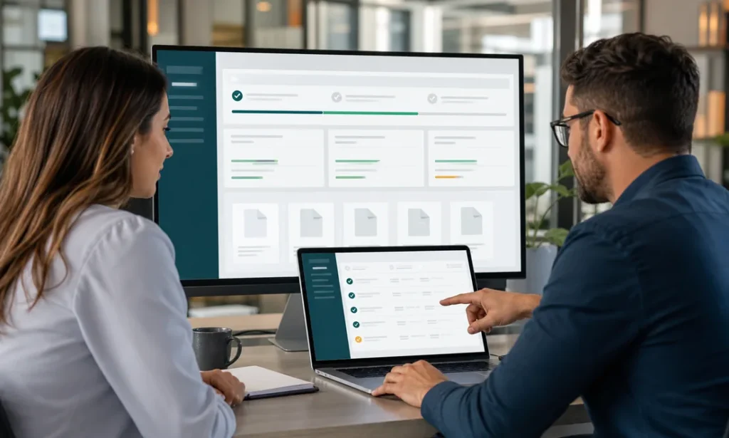 Portal de clientes con estatus documentos y pedidos