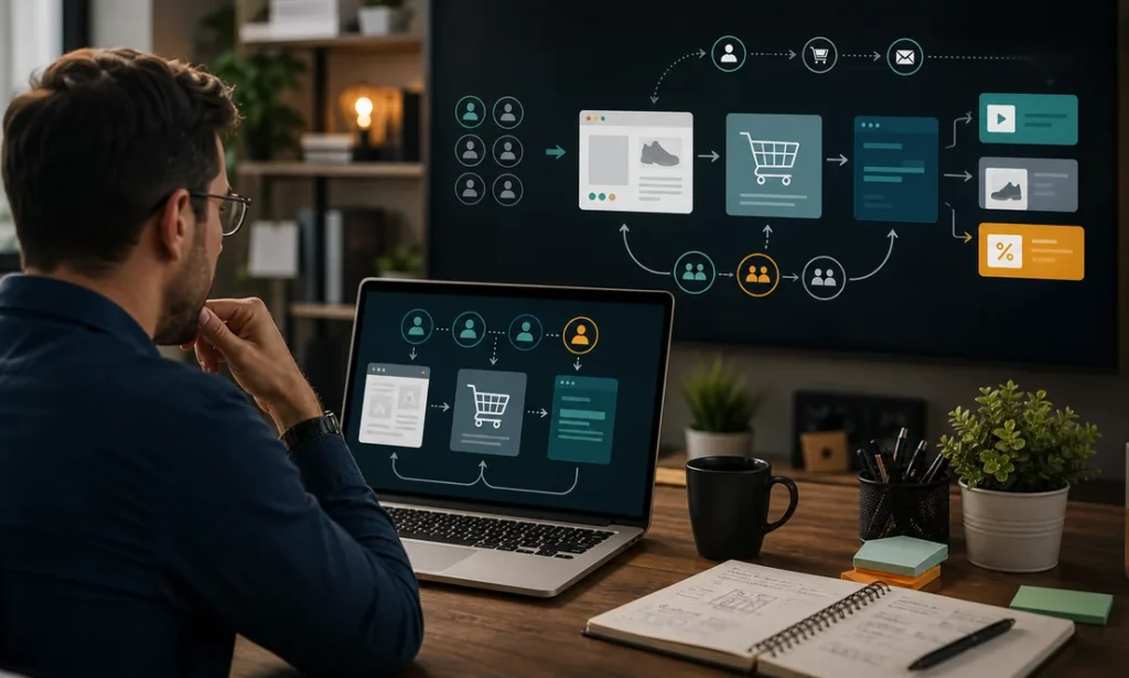 Estrategia de remarketing para recuperar visitantes que no compraron