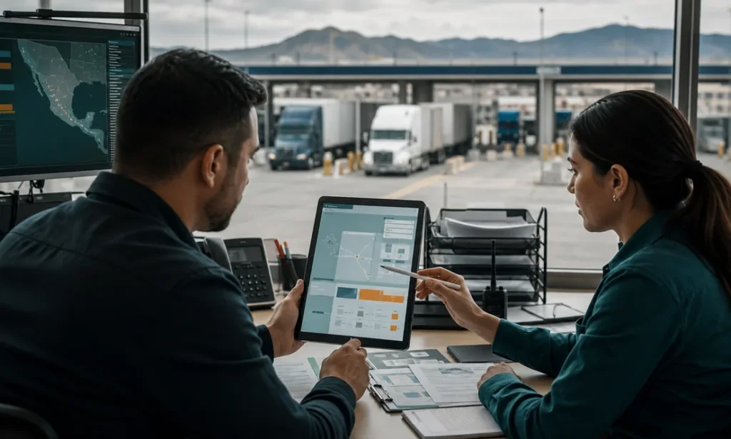 Software para transporte de carga y documentos digitales de cruce