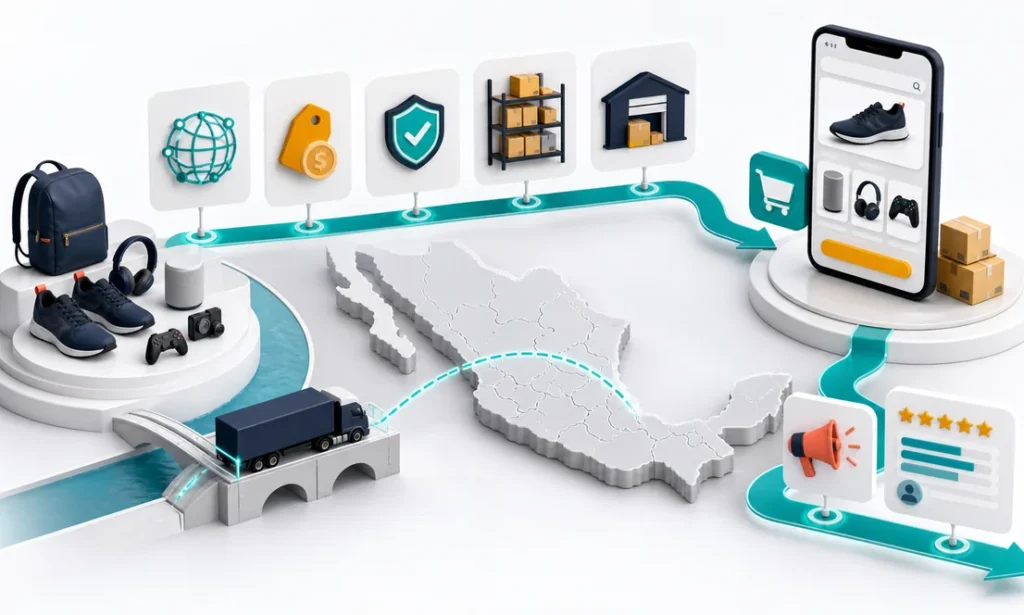 US product brand entering Mexico through localization, compliance, inventory, fulfillment, advertising, and customer reviews